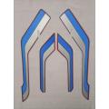 Tanki Tapa Sticker 1990 Model Honda 70 ( COMPLETE SET ). 