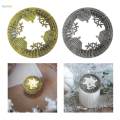 Candle Topper Professional Home Decor Even Burning Alloy Jar Candle Cover. 