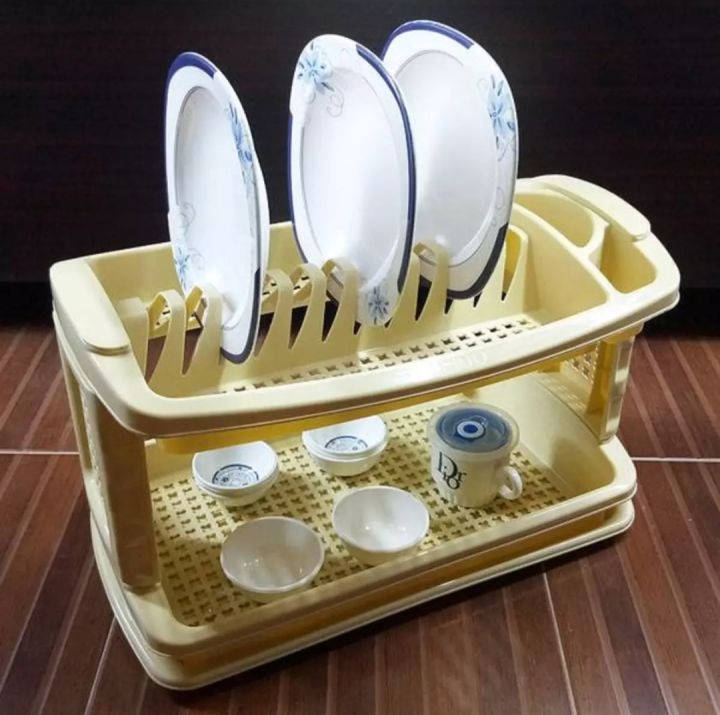 HOUSEHOLD%20Kitchenaid%20Leido%20plate%20rack%202-Tier%20Kitchen%20Sink%20Dish%20Drainer%20Drying%20Rack%20plate%20rack%20with%20Tray%20BABA%20CROCKERY%20FR%20ADVERTISEMENT%20-%20Image%206