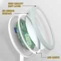 Vanity Table LED Makeup Mirror with Touch Screen chargeable 3 mode Dimmable Light Dressing table make-up lamp mirror for bedroom. 
