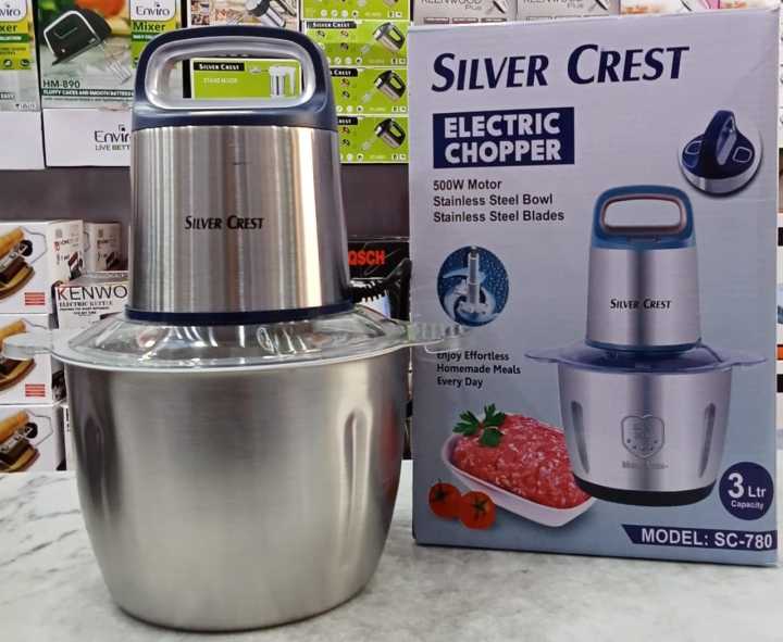 5L, 3L, 2L, Electric Meat Chopper | Electric Meat Grinder Chopper 5L | Stainless Steel Sharp Blade 1000 Watts Motor | Meat Chopper , Food Processor