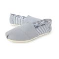 Toms Men&women Canvas Shoes Lazy Loafers Couple Shoe Stripe. 