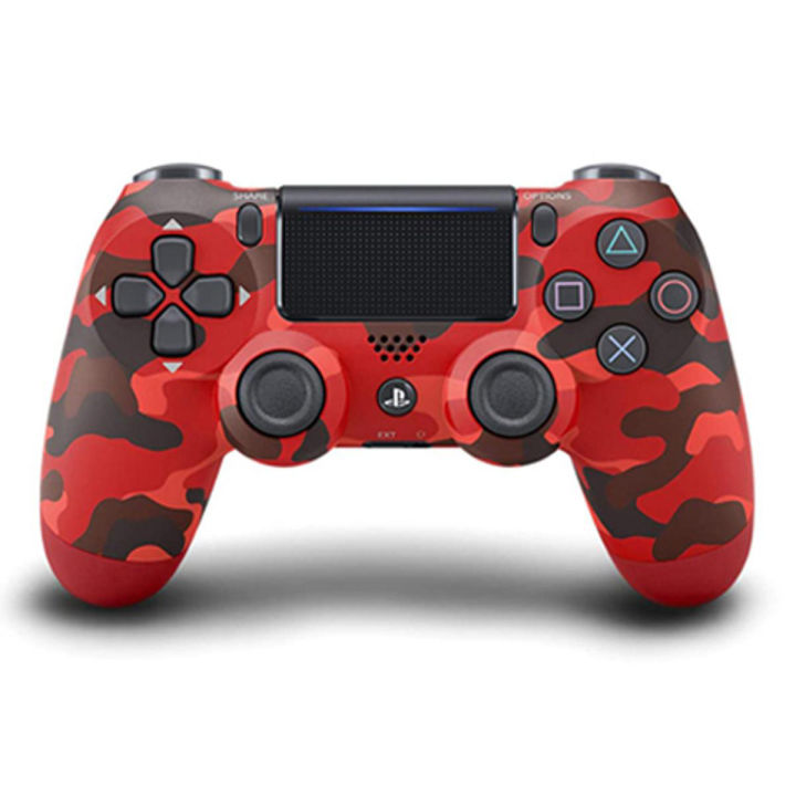Red Camouflage DualShock 4 Wireless Controller