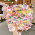 14pcs Baby Girls Cute Fruit Hair Clips Kids Children Hairpin Hair Accessories. 