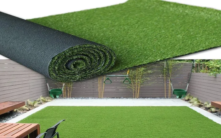 Sajalo%20Artificial%20Green%20Grass%20Rug%204x4%20Ft%20(20mm)%20-%20Image%202