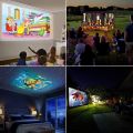 Mini Projector, Vamvo YG300 Pro Portable Projector Full HD 1080p Supported, Phone Projector Compatible with Smartphone/Tablet/Laptop/TV Stick for Home Theatre. 