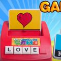 Little Treasures Matching Letter Game Teaches Word Recognition Spelling Toy. 