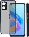 Smoke Silicone Oppo A76 Back Cover. 