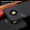 Relaxtoo For Huawei Mate 40 Pro Full Protection Case For Huawei Mate40 Pro 40Pro Mate40Pro Double-sided Shockproof Phone Cover Leather Feel Car Magnetic Attraction Phone Case. 