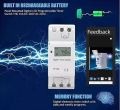 Heavy Duty Digital Timer Switch 220 Volts 3680 Watt / 16 Amps Accurate Switch Din Rail DB board Digital Programmable Switch Electronic Digital Timer Switch Timer Socket Timer switch for water pump timer module auto on off switch automatic on off switch. 