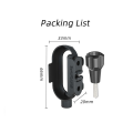 Sunnylife Heat Sink Frame Plastic For Shadowstone Insta360 Go 3 Bezel Thumb Camera Adapter Expansion Multifunction Quick Release Accessories. 