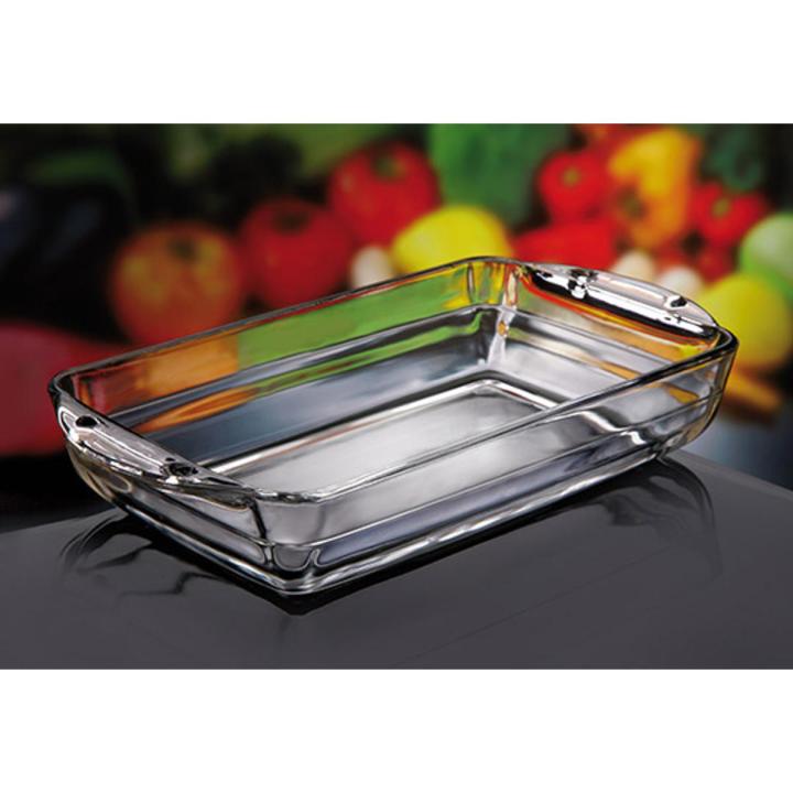 Patris Roast Serving Dishes-Transparent Glass