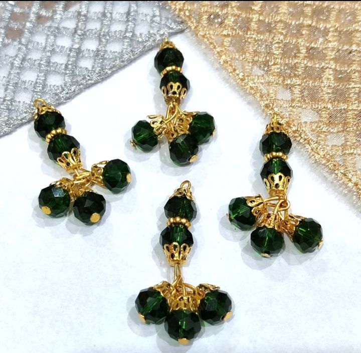 FASHION!%20%20PACK%20OF%204%20PCS%20BEAUTIFULLY%20DESIGNED%20FANCY%20CRYSTAL%20TASSELS%20-%20Image%205