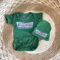 baby onesie with bonnet TBTJ. 