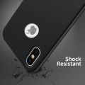 IPHONE 11 PRO MATE BLACK SOFT SILICON BACK COVER. 