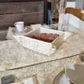 Table Runner & Placemat Set For 6 Person Dining Table. 