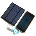 5W 5V Solar Panel ed Fan, Mini Portable Ventilation Cooling Fan 4-Inch USB Portable Fan for Camping Yacht Dog House. 