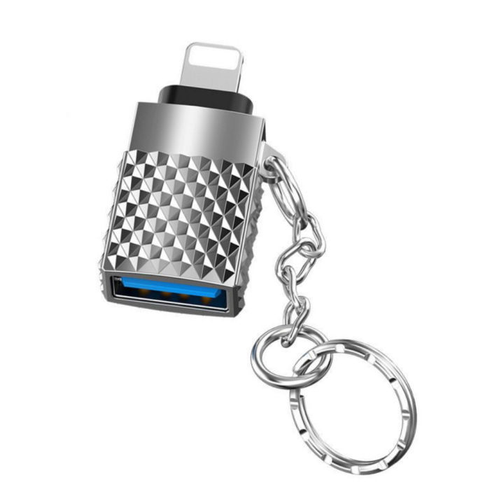 For IPhone Connects To The USB Flash Drive OTG Adapter Lightning To Usb Converter Iphone Mobile Phone U Disk Adapter