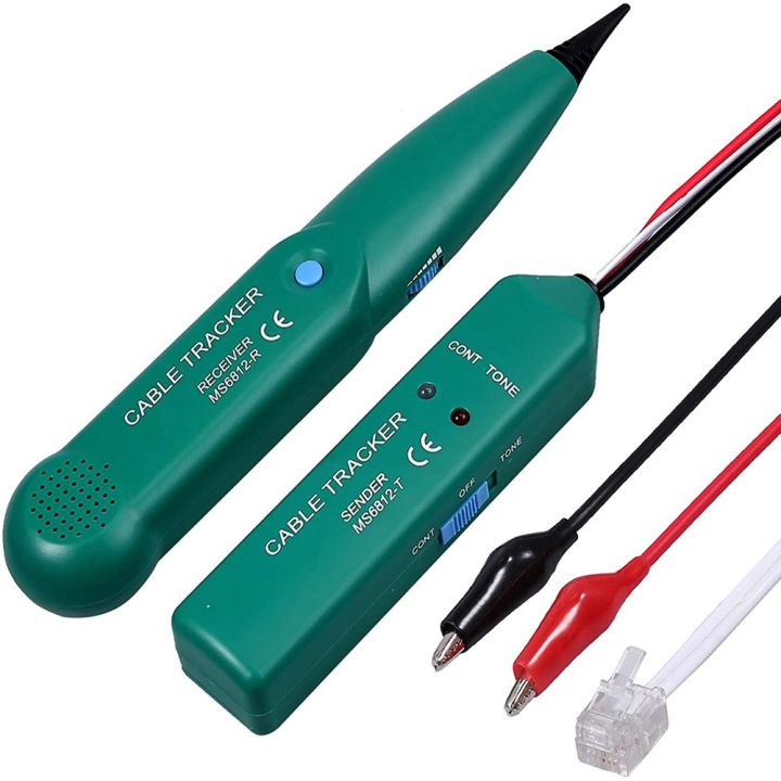MS6812 LAN Network Cable Tester Phone Wire Tracer No Battery