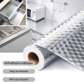 Self Adhesive Black / White And Different  Marble  Sheet for Kitchen - Anti Oil and Heat Resistant Wallpaper ( Code 1 Marblesheet ). 