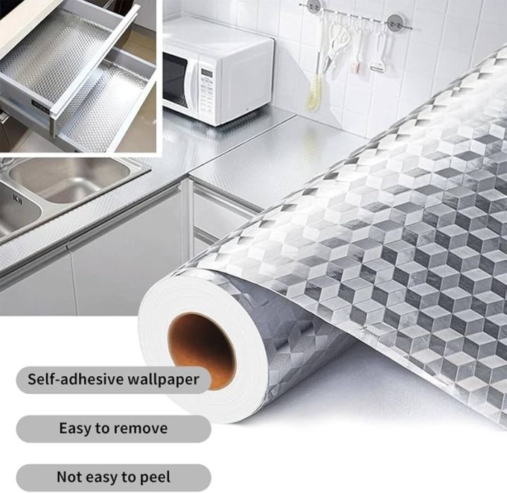 Self Adhesive Black / White And Different  Marble  Sheet for Kitchen - Anti Oil and Heat Resistant Wallpaper ( Code 1 Marblesheet )