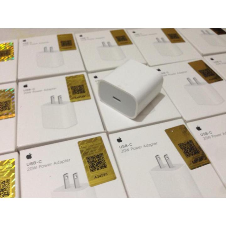 Apple Iphone 20 Watt Type C Fast Charger - PD Charger - Apple 20 Watt Adapter - Type C Fast Adapter - Iphone 20 Watt Adapter - 20 Watt PD Charger - Apple Adaper - Mercantile Apple Adapter