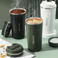 Imported Coffee Mug 17oz - Insulated 380ml / 500ml Coffee Travel Mug Spill Proof with Leakproof Lid Vacuum Stainless Steel Thermos Coffee Tumblers to GO, Reusable Coffee Cup for Men and Women for Hot & Cold Drinks. 
