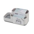 Bathroom Easy-Store Caddy- White/Grey. 
