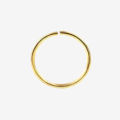 8mm simple golden nose rings for girls Pack of 6. 