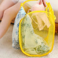Laundry Bag Pop Up Mesh Washing Foldable Laundry Basket. 