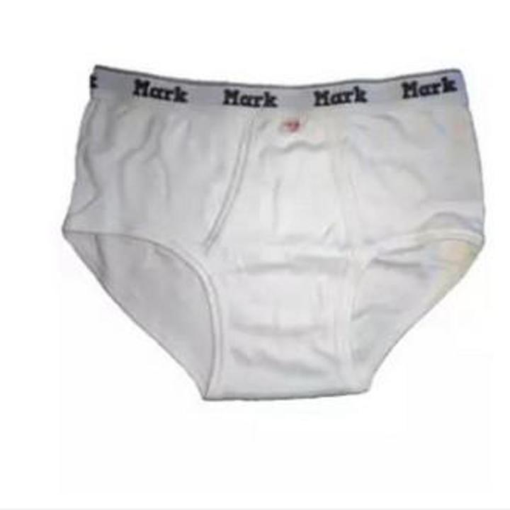 pack of 6-White Soft cotton open elastic underwear for men / Belt  Men's underwear v shape in cotton / brief  (high quality)