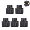 5PCS Signal Lamp T5 Led Twist Socket Instrument Panel Cluster Socket Lamp Holder Base T5 Socket Car Bulbs Base. 