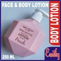 Emily Soft N Shine Shea Butter Face and Body Moisturizing Body Lotion with vitamin E choose any from Peach, Avocado and coconut variants flavors for All Skin Types 250 ml Best Absorbing for Day & Night. 