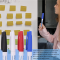 LKPCIGCXM 4 Pcs Deep Reach Markers Long Nose Marker Waterproof Deep Hole Marker 30 mm Reach Permanent Markers, 4 Colors. 