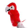 Yfashion Cartoon Parrot Hand Puppet Cute Bird l oy Storytelling Prop ldren ift Kindergarten eaching ool Height:27cm. 