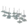 Rock air duct glass rock wool fixing nail aluminum insulation nail. 
