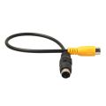 S-Video SVideo SVHS Cable 4-pin Male to Female Composite Video For DVD HDTV 4 Pin S-Video to Composite Video Adapter Cable Works with All VGA with S-Video interface. 