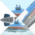 Bath Toys Shower Baby Bathing Playthings Tricky Water Spray Submarine Clockwork Playing Wind-up Childrens. 