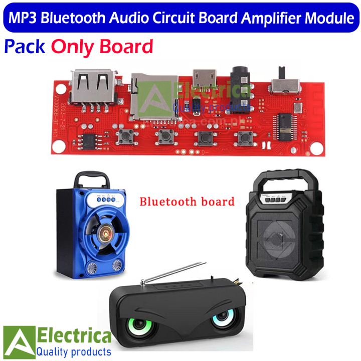 Multifunctional Bluetooth Audio Circuit Board Bluetooth Module Amplifier Board DIY Bluetooth Module Mltifunctional Lantern by Elerca