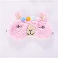 Cute Alpaca Sleep Eye Mask Eyeshade Shading Sleep Cotton Goggles Eye Mask Sleep Mask Eye Cover Care Gift Accessories. 