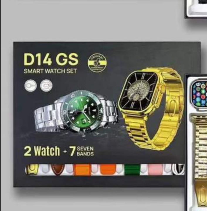 D13/14/16 GS Smartwatch - Smart Watch - Smart Watch for Girls - Full Touchscreen with Multi-Color Options, Health Tracking, and Extended Battery Life