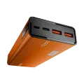 Zero® Lumin L-200 Power Bank 20000mAh 22.5W Fast Charging PowerBank | QC 3.0 Powerbank | USB-C Input/Output Powerbank  | Built-in Cable Powerbank | Aluminum Body Powerbank | Portable Powerbank  | Fast Charge Power Bank for Android & IOS. 