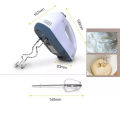 Ultra Fast Egg Beater - Mixer - Cake Cream Beater - Hand Mixer - Hand Blender - 180 Walt High power - Electric Beater - Mixer Machine - 5 speed Low to High - Best for, egg Beating, Coffee Whisk, Blending Whip Cream, Cake Baking Tools - Kitchen Accessories. 