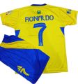 New soccer kit ronaldo Al nasser club kit for kids. 