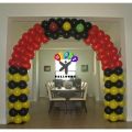 Theme Birthday Decorations Balloon Set for Boys- Disney Car theme, Car Birthday Party Supplies Pack (80 Pcs). 