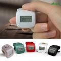 Digital Finger Tally Counter 6 Channels Backlight Time Prayer Silicone Ring Rechargable Tasbeeh Counter | ABS Plastic Tasbih With LED. 