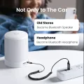 UGREEN Bluetooth Receiver 5.3 Adapter Hands-Free Bluetooth Car Kits AUX Audio 3.5mm Jack Stereo Music Wireless Receiver for Car Speaker. 