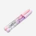 01 Pc LIQUID GLITTER BALL POINT GLITTER GEL PEN Fairy Stick Ballpoint Pen Glitter Liquid Sand Pen Bling Rainbow Dynamic Crystal Ball Pen Gel Ink Pen Student Pen Rollerball Pens for Women Girl Gift Stationery School Office Supplies. 