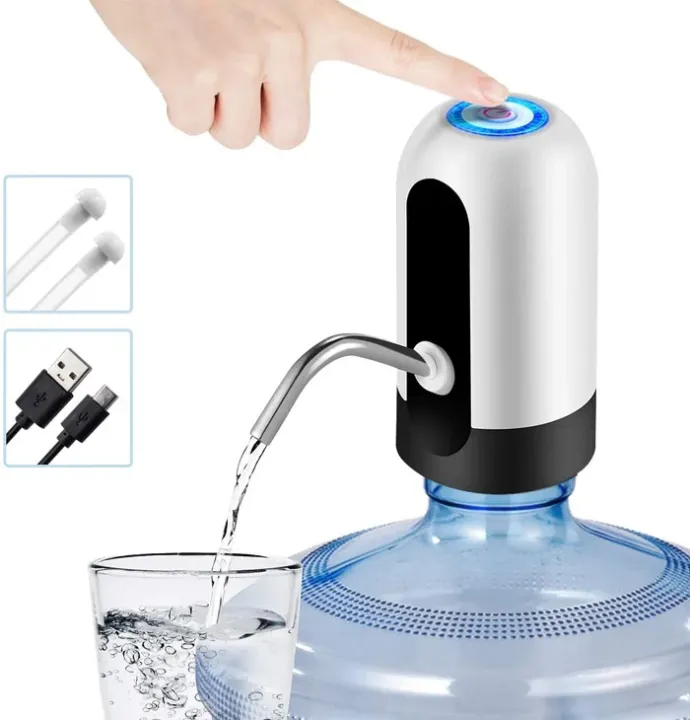 USB Wireless Smart Electric Water Pump Dispenser Bottle Portable ...