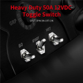50A 12V DC Heavy Duty Toggle Switch R13-401-103 Car Toggle Switch Car Modified High Current Toggle Switch 1 Piece Metal. 